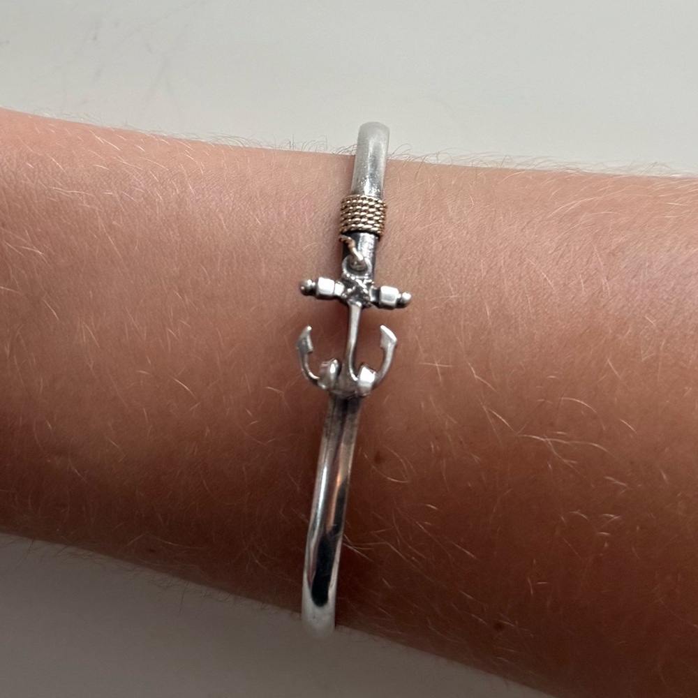 Cape Cod Anchor Bracelet